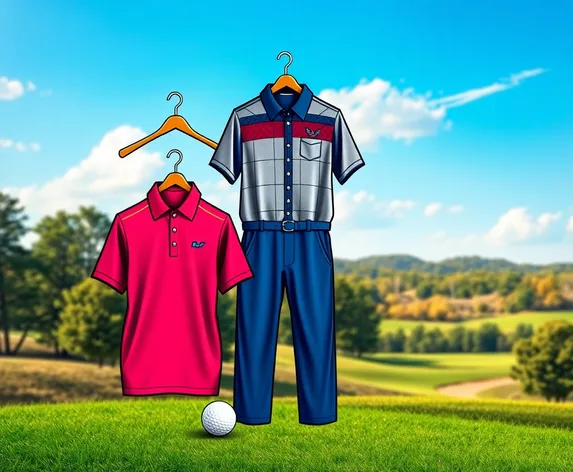 icon set golf clothies