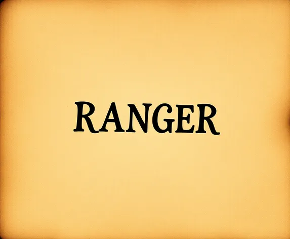 ranger ink