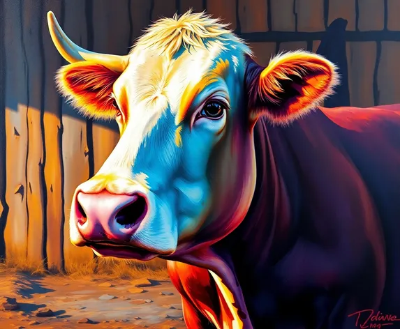 cow painting