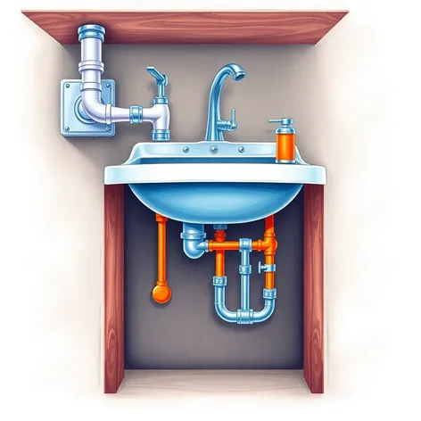 kitchen sink plumbing diagram