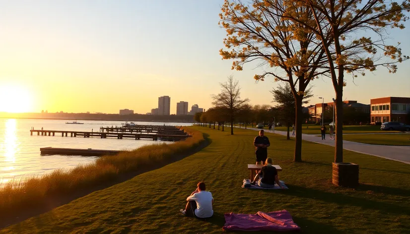 middle harbor shoreline park