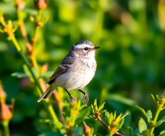 white browed tit warbler