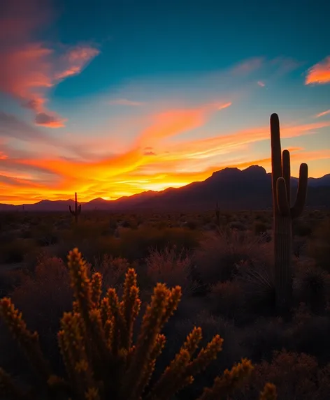 sunset tucson