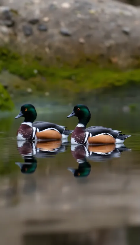 welsh harlequin ducks