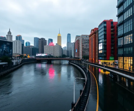 raincity river below