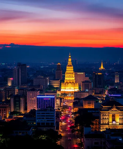 phnom penh skyline photos