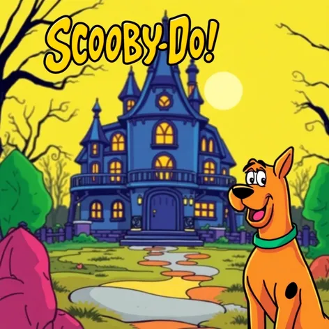 scooby doo background