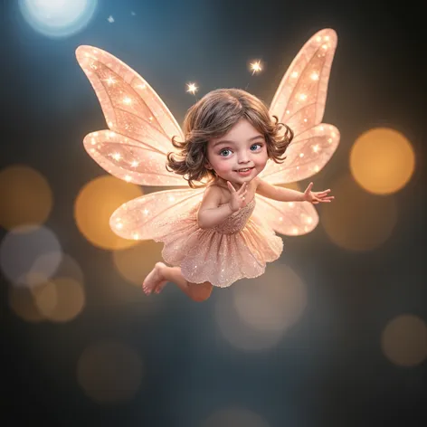 Tooth fairy flying