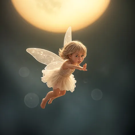 Tooth fairy flying