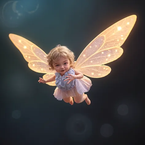 Tooth fairy flying