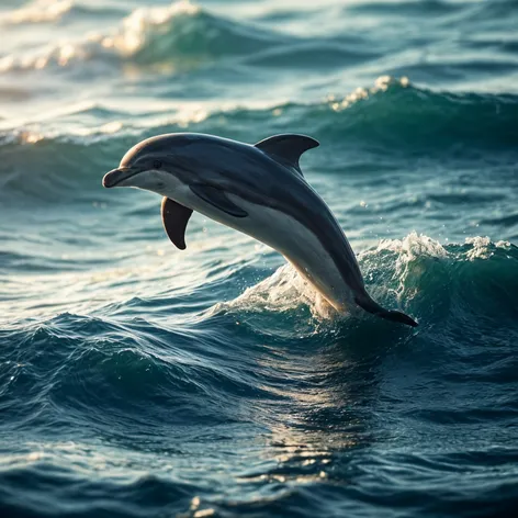 dolphin jumping out of