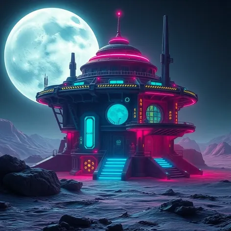 alien moon base