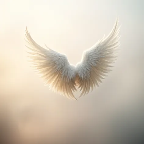 In memory angel wings