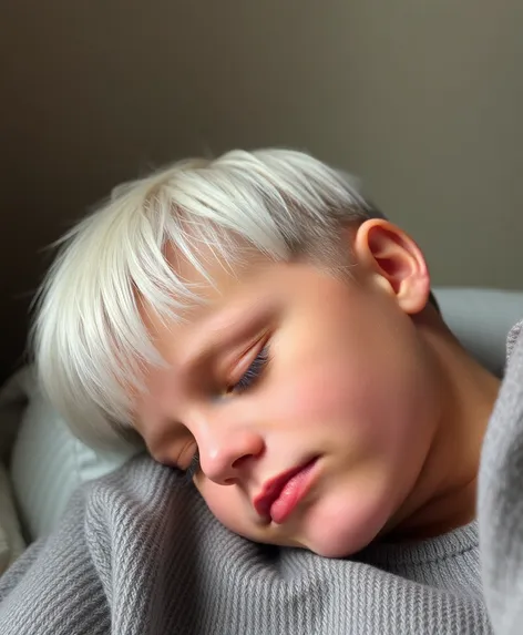 sleeping haircut