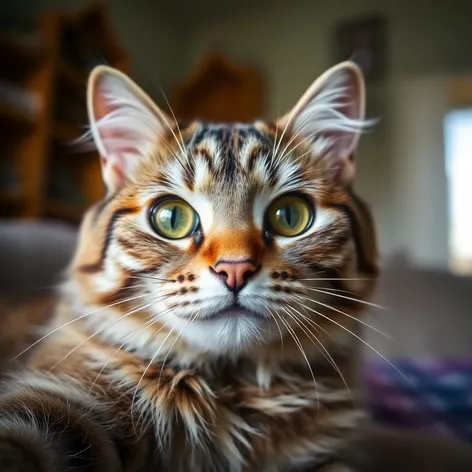 cat looking at camera