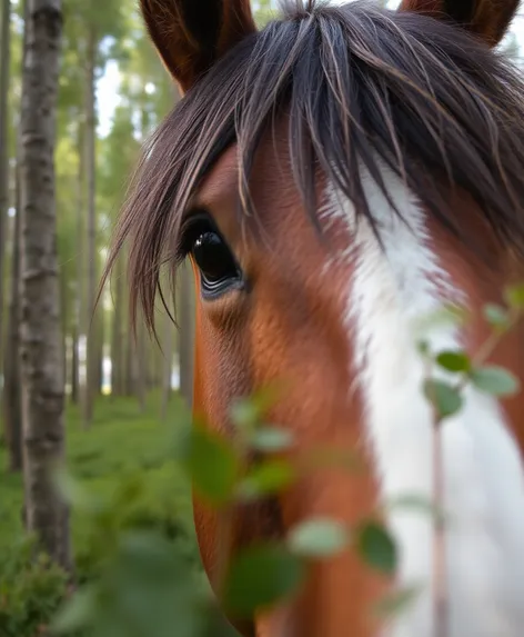 horse eyes