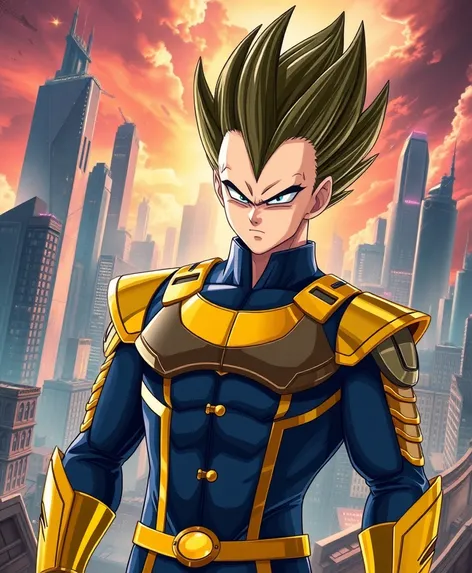 vegeta in suit