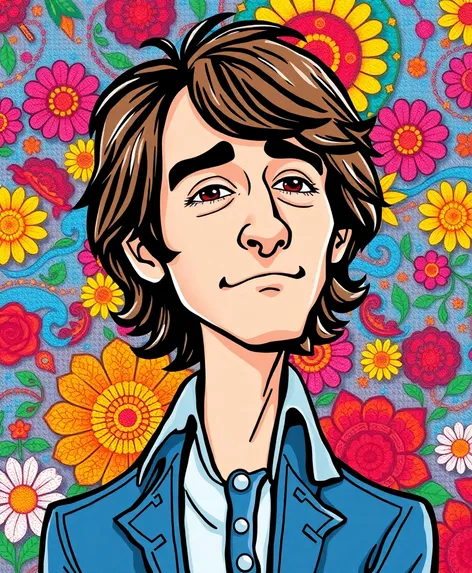 george harrison cartoon