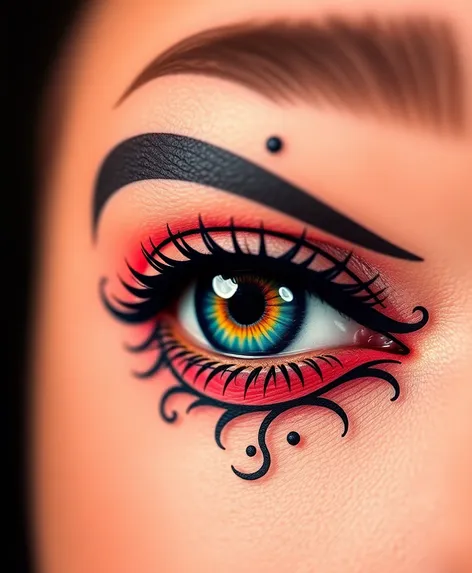 eyelid tattoo