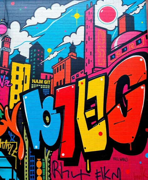 easy graffiti art drawings