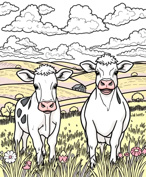 farm animal coloring pages