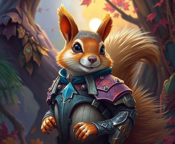 squirrel in armor