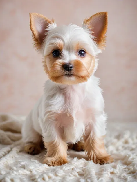 white yorkie puppies