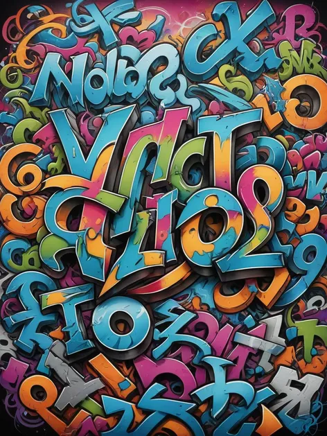 wildstyle graffiti alphabet