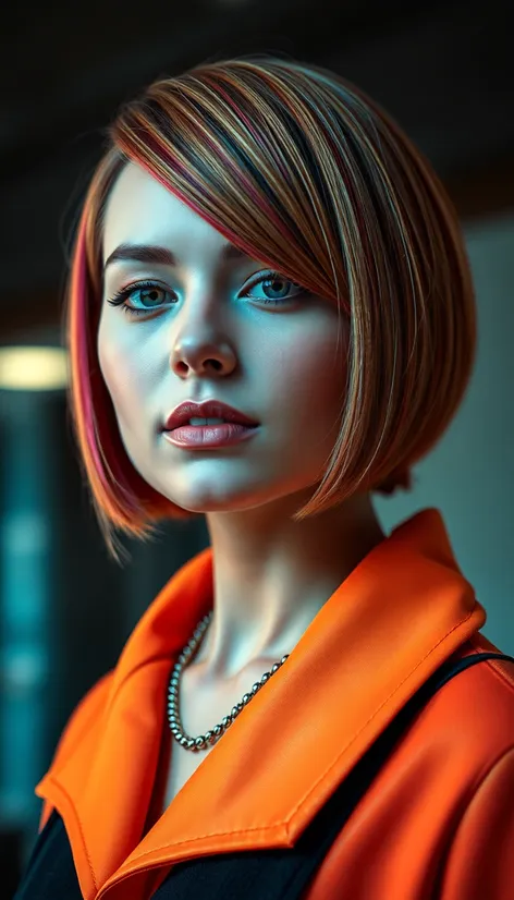 short bob haircut women