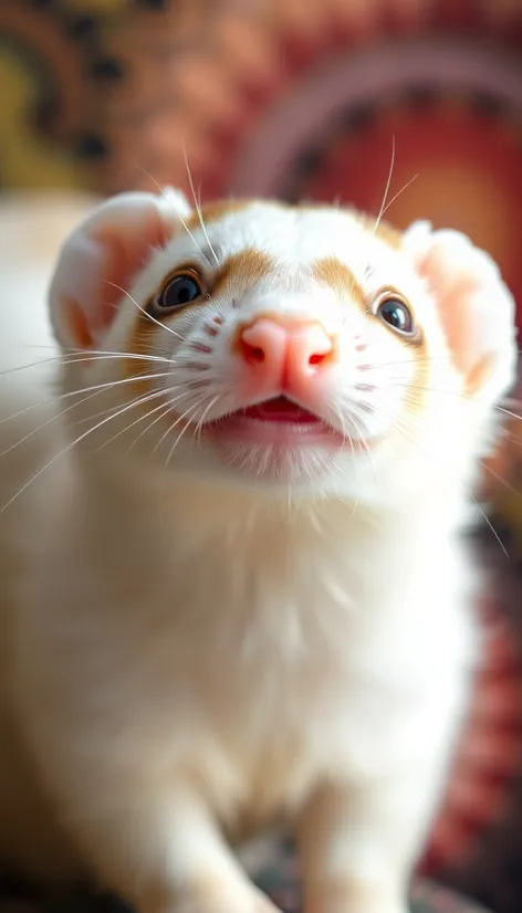 albino ferret