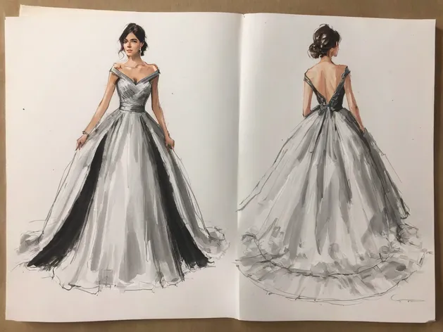 dress sketch