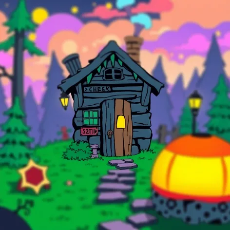 gravity falls background