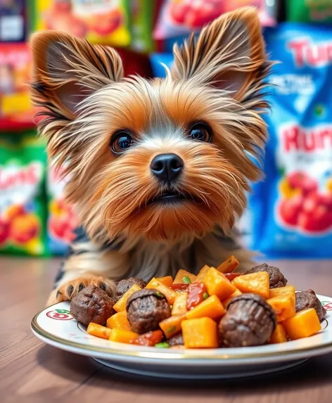 yorkshire terrier food