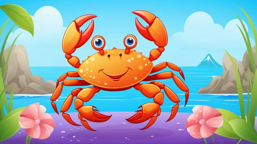 cartoon crab