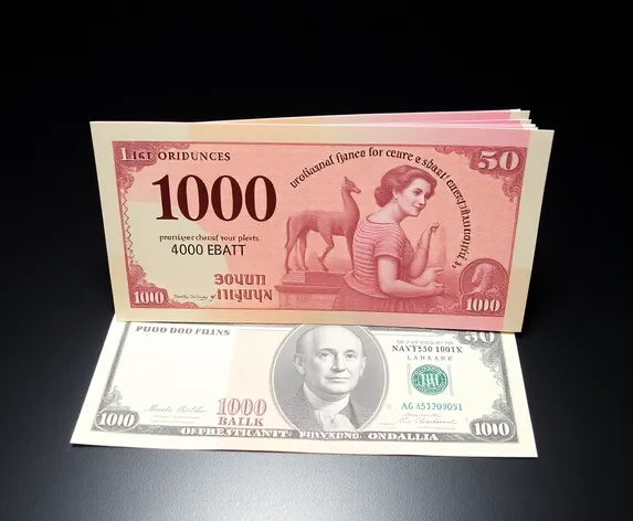 1000 baht to dollars