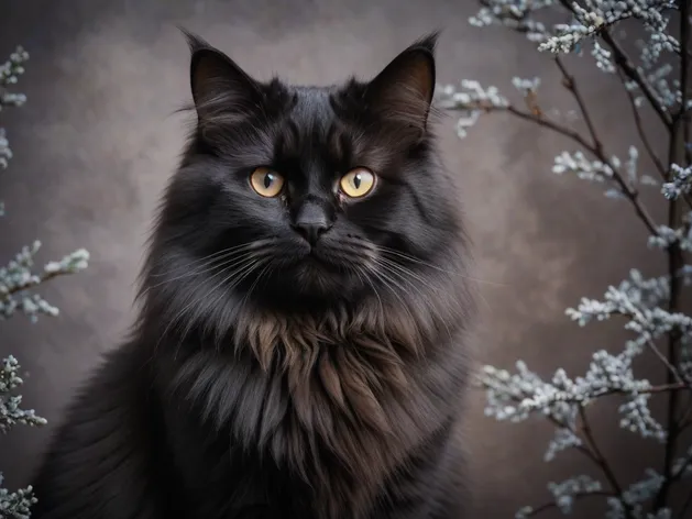 black siberian cat