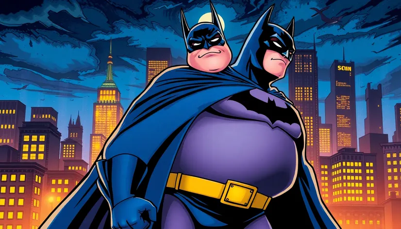 fat batman photo