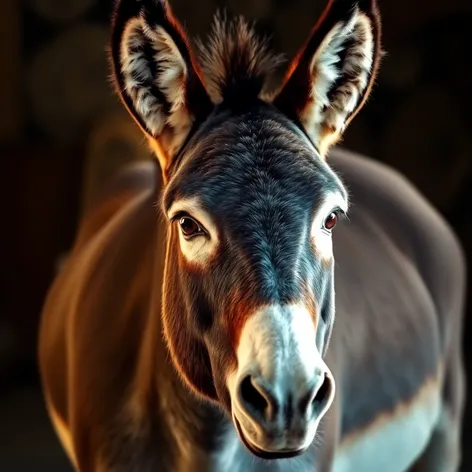 female of a donkey