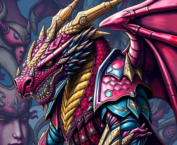 anime dragon armor