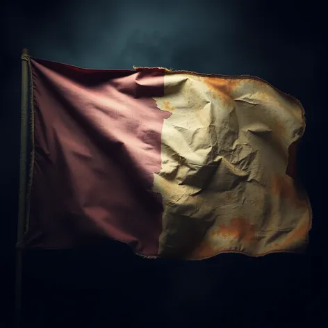 tattered flag