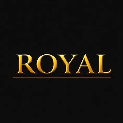 royal text undeline