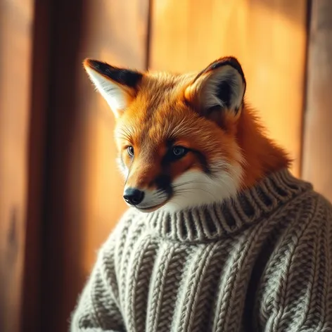 fox sweater