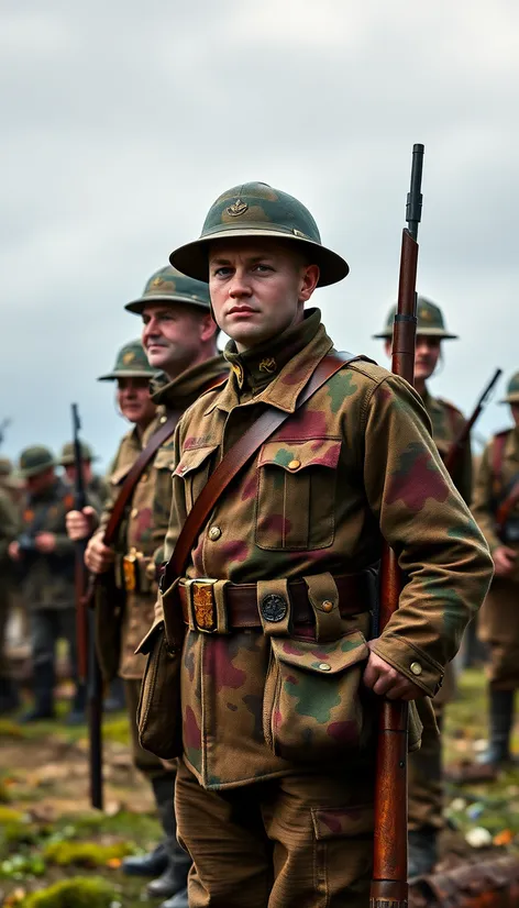 world war 1 uniforms