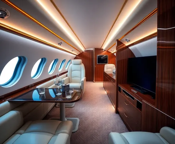 private jet interior design