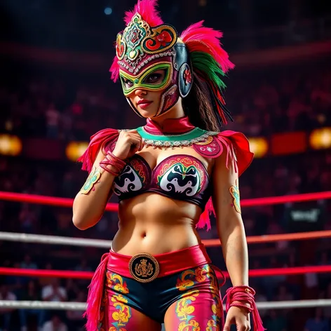 luchador costume female