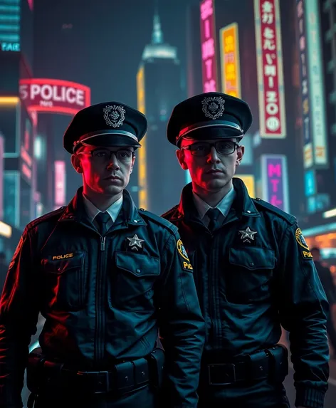 futuristic police uniforms