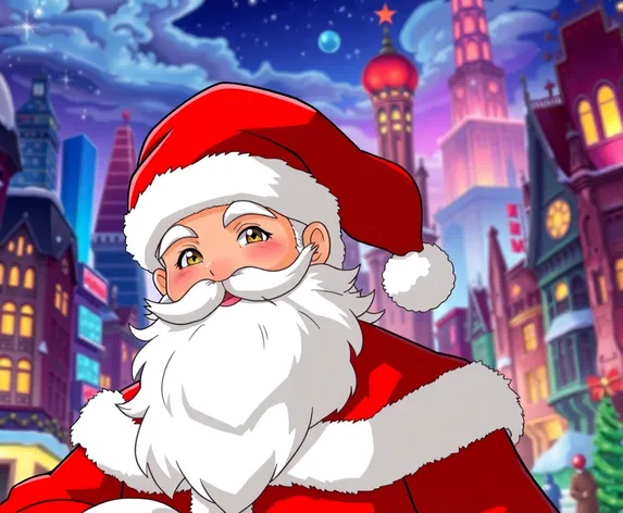 santa claus anime