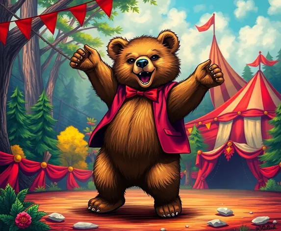 dancing bear full video