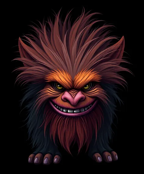 hairy troll