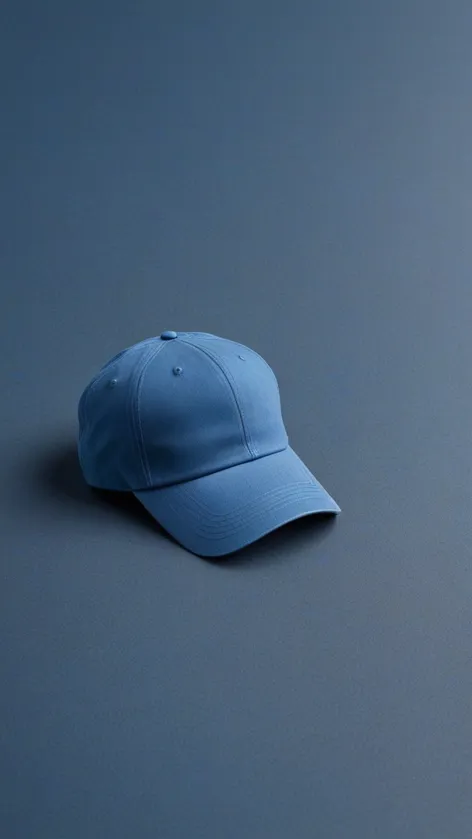 blue cap